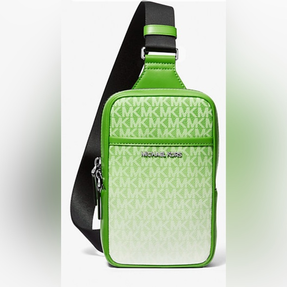 MICHAEL Michael Kors Handbags - MICHAEL Michael Kors Cooper Medium Ombré Logo Sling Pack NWT